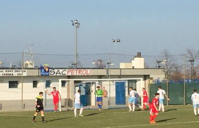 Romagna Centro-San Nicolò 1-1, highlights