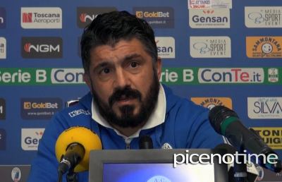 Pisa-Frosinone 0-0, le voci di Gattuso e Mazzotta post gara