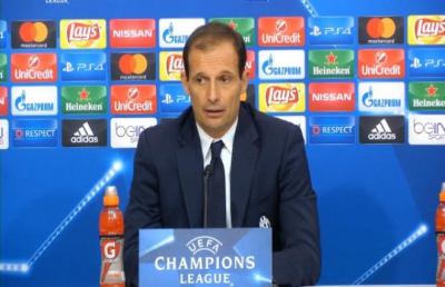 Porto-Juventus, pugno duro di Allegri: ''Bonucci in tribuna''