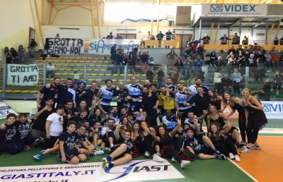 Volley Serie A2, rocambolesca vittoria al tie-break per la M&G Videx Grottazzolina 