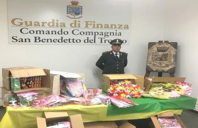 Operazione ''Arlecchino'', a San Benedetto sequestrati 8300 articoli non sicuri