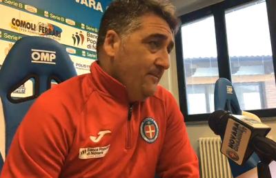 Novara, la voce di mister Boscaglia in vista del match con l'Ascoli