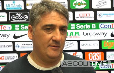 Ascoli-Novara 1-2, la voce di Boscaglia post gara