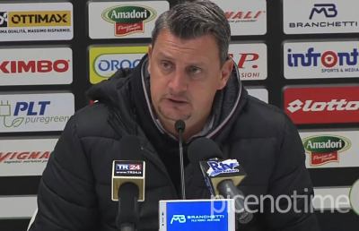 Cesena-Vicenza 1-1, la voce di Camplone (molto duro con i suoi) post gara