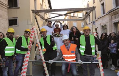 Carnevale di Ascoli Piceno 2017, gruppo vincitore della categoria ''B Itineranti''