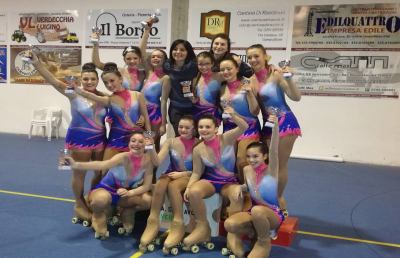 Pattinaggio artistico, titolo di Campione Provinciale Uisp per la Lama Skating