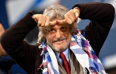 Genoa-Sampdoria 0-1, Ferrero a Giampaolo: ''Hai portato la Dolce Vita''