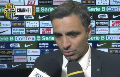 Verona-Ascoli 0-0, la voce di Pecchia post gara