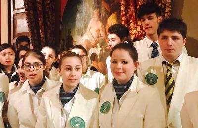 Mostra Bertozzi&Casoni ad Ascoli, cena d'apertura con i ragazzi dell'Alberghiero