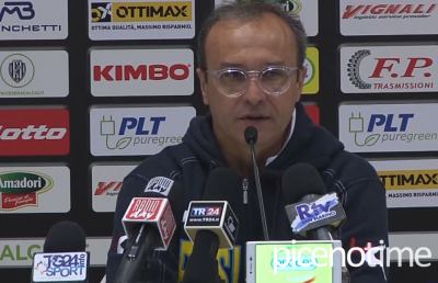 Cesena-Frosinone 1-1, le voci di Camplone e Marino post gara
