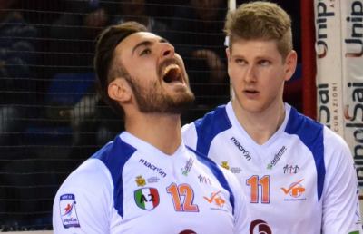 Volley Serie A2, la GoldenPlast Potenza Picena fa sua gara 1 dei Playout Salvezza
