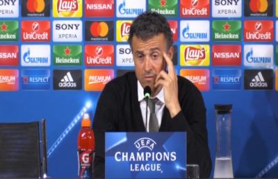 Juventus-Barcellona 3-0, Luis Enrique: ''Sono incaxxato al 100%''