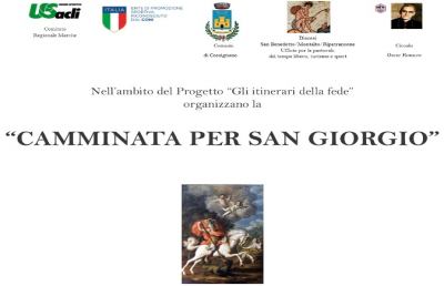 Cossignano, progetto “Gli itinerari della fede” riparte con “Camminata per San Giorgio”