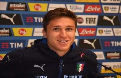 Stage Italia, Chiesa: “Sogno che si avvera”. El Shaarawy: “Tornato per restare”