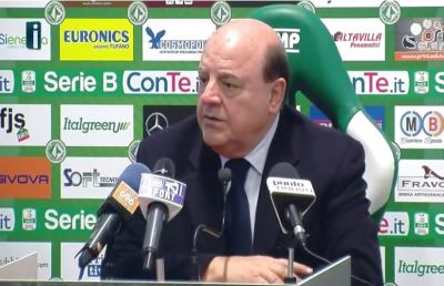 Avellino -3, Taccone infuriato: “Altre società hanno fatto pressioni in maniera scorretta”