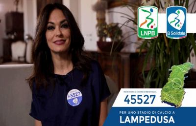 B Solidale Onlus, Maria Grazia Cucinotta testimonial del progetto “Un Ponte per Lampedusa”