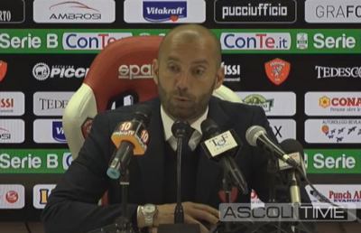 Perugia-Ascoli 0-0, la voce di Bucchi post gara