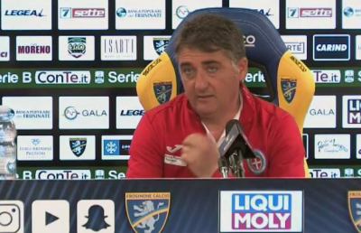 Frosinone-Novara 2-3, le voci di Marino e Boscaglia post gara