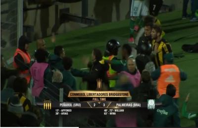 Copa Libertadores, Felipe Melo scatena una rissa pazzesca! 