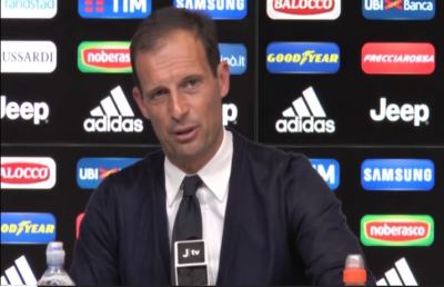 Juventus, Allegri frena gli entusiasmi: ''Triplete? Non abbiamo ancora vinto nulla...''