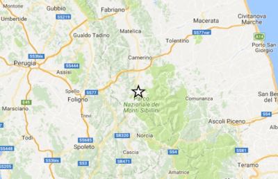 Terremoto, nella notte tre scosse in successione nell'Alto Maceratese