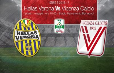 Verona-Vicenza 3-2, la rete di Romulo in extremis fa felice anche il Picchio