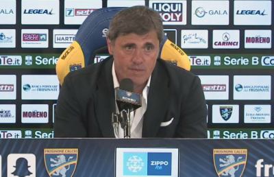 Frosinone-Trapani 1-0, le voci di Marino e Calori post gara