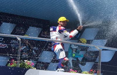 Moto3, un brillante Fenati sfiora la vittoria a Jerez de la Frontera