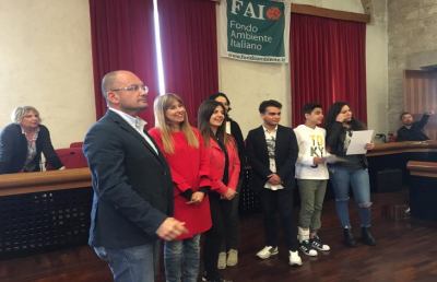 Giornate FAI di Primavera 2017, consegnati ad Ascoli attestati Apprendisti Ciceroni