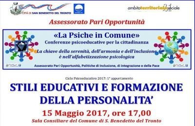 San Benedetto, un ciclo di incontri per conoscere meglio la psiche 