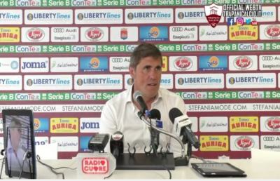 Trapani, Calori: “Concentrati sul Cesena, ai ragazzi non farò vedere altre partite”