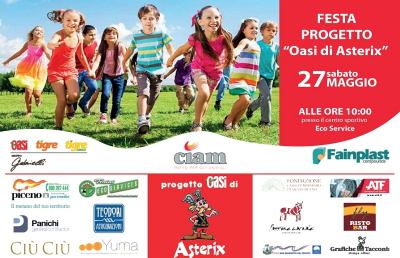 Progetto ''Oasi di Asterix'', festa finale al Centro Sportivo Eco Services