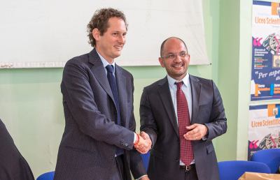 Scuola e sport, John Elkann e Fondazione Agnelli fanno tappa ad Ascoli Piceno