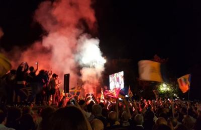 Hellas Verona, è di nuovo Serie A! La grande festa dei tifosi gialloblù