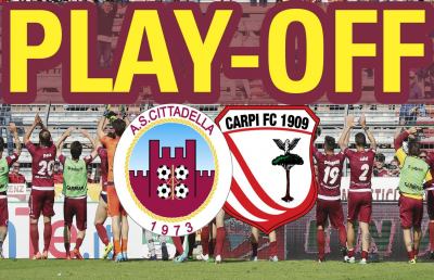 Cittadella-Carpi 1-2, gli emiliani di Castori si preparano a sfidare il Frosinone