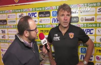 Benevento-Spezia 2-1: voci Baroni, Di Carlo, Viola e Puscas post gara