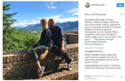 Touring Club Italiano, Marcuzzi e Zerbi nelle zone terremotate: “Venite a visitare questi luoghi”