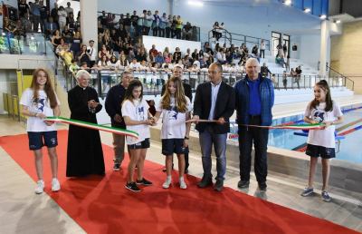 Ascoli Piceno, inaugurata ufficialmente la nuova piscina comunale in Via Spalvieri
