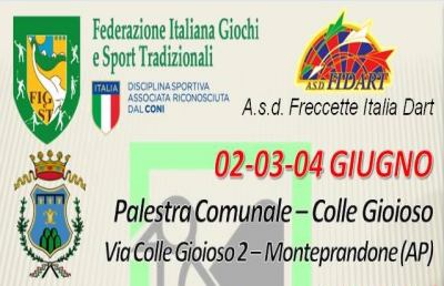 A Monteprandone 450 atleti per il Campionato Regionale di freccette elettroniche