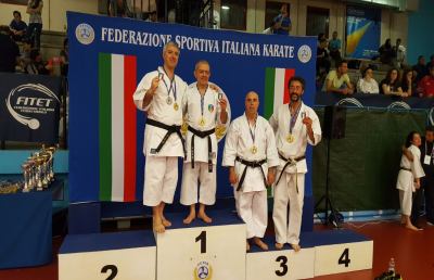 Monteprandone, doppio successo per il maestro di karate Squasselli