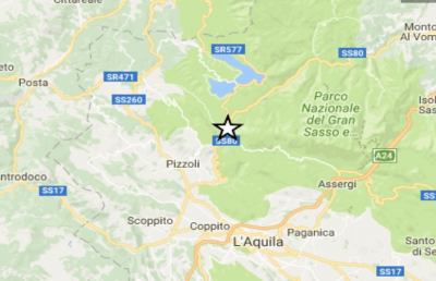 Terremoto, forte scossa nell'Aquilano avvertita anche nel Piceno