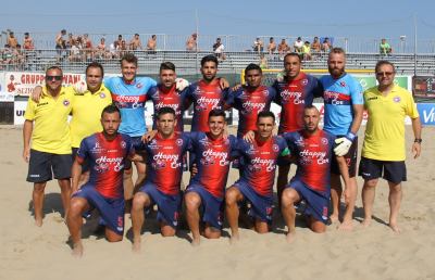 Beach soccer, la Happy Car Samb si qualifica per le semifinali di Coppa Italia