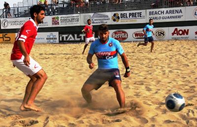 Beach soccer, l'Happy Car Samb liquida Pisa e vola in finale di Coppa Italia