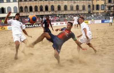 Beach soccer, la Happy Car Samb liquida in scioltezza la pratica Livorno