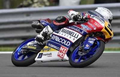 Moto3, Fenati al via dalla seconda fila nel Gran Premio di Germania