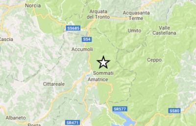 Terremoto anche a Luglio, scossa in serata con epicentro ad Amatrice
