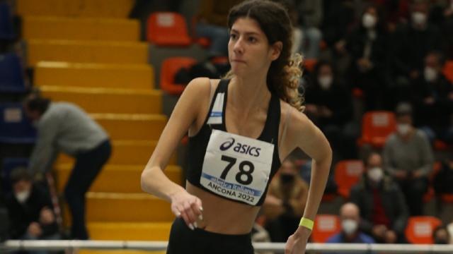 Asa Ascoli, la giovane Giannelli conquista il tricolore indoor Under 20 nell'alto ad Ancona