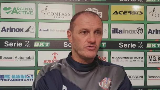 Cremonese-Vicenza 0-1, le voci di Bisoli e Padella: “Ha portato bene disegno di mio figlio”