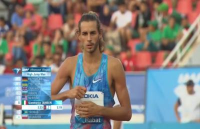 Atletica leggera, il campione marchigiano Tamberi torna protagonista a Rabat
