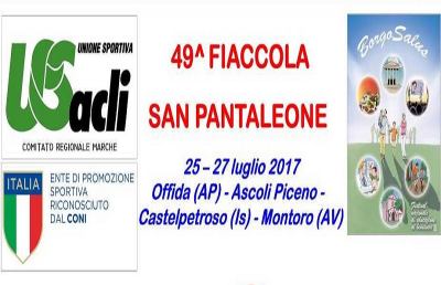 La ''Fiaccola di San Pantaleone'' fa tappa ad Ascoli Piceno e Offida
